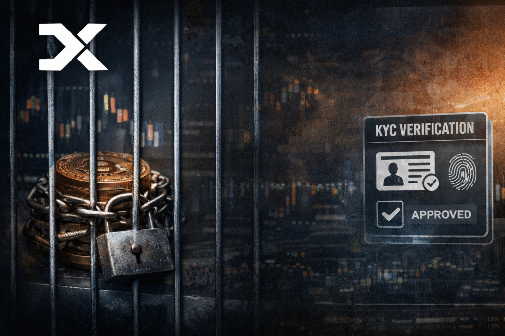 Dinheiro preso com KYX fora das grades